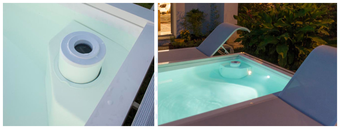 équipement de la piscine hors sol gre mariposa