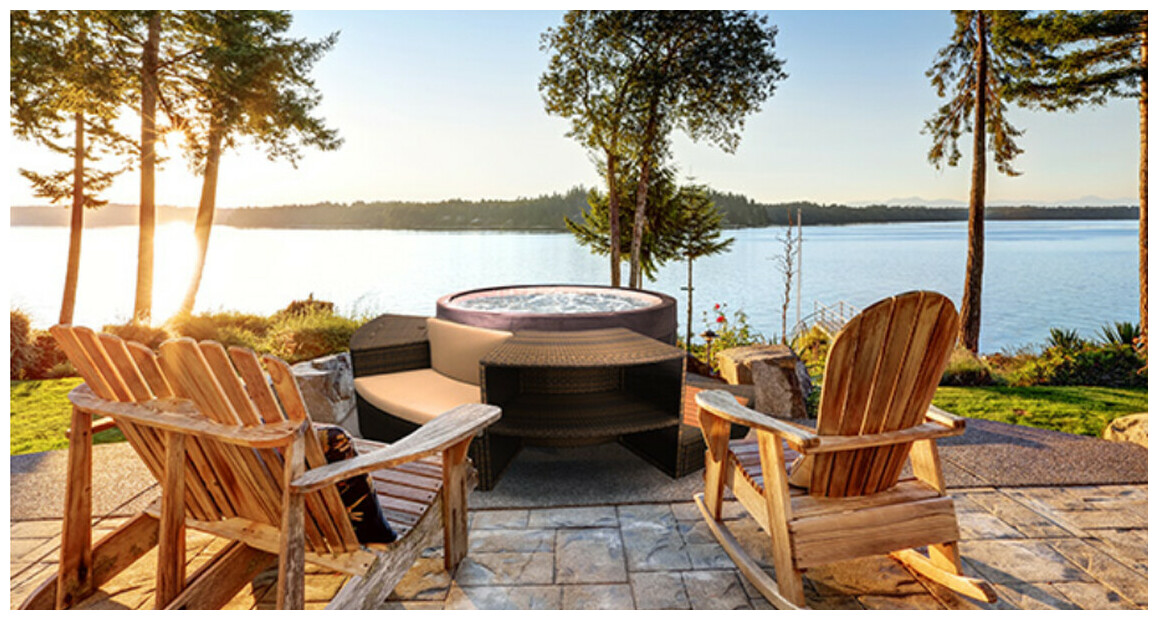 présentation du spa  Semi Rigide Netspa Vita 4 places