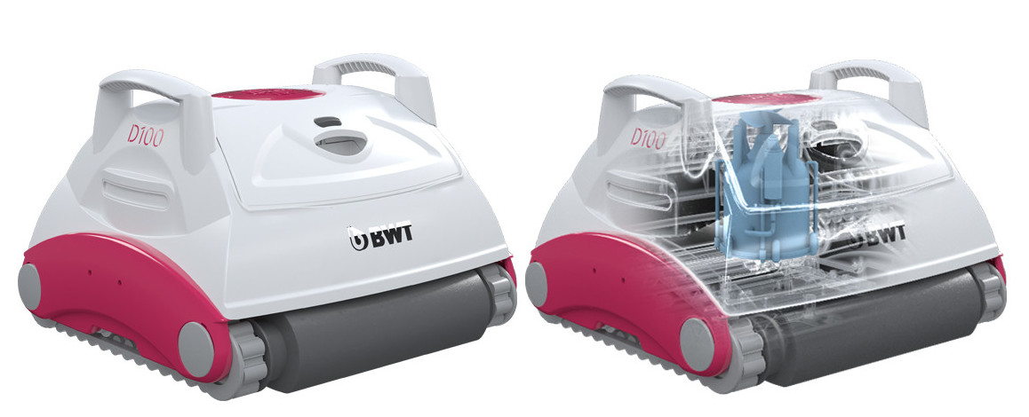 système ultimate power du robot piscine D100 BWT