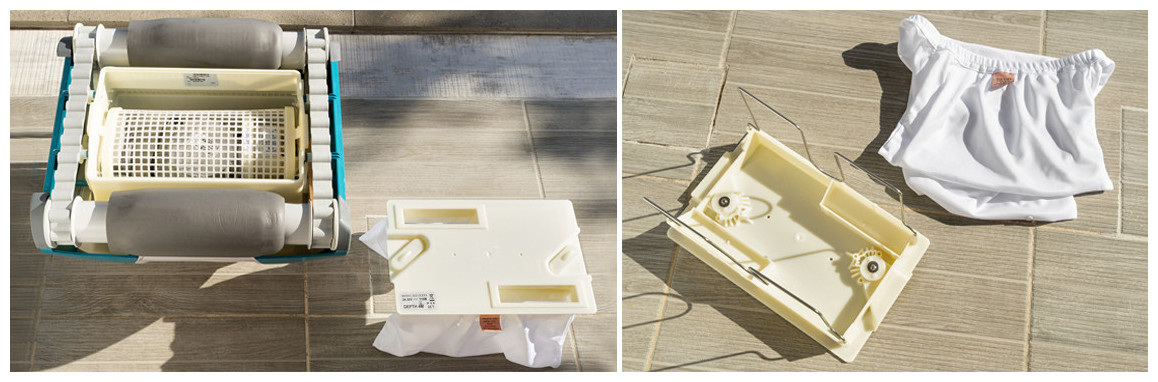 filtration ultrafine du robot nettoyeur de piscine BWT FRC50 Aquatron