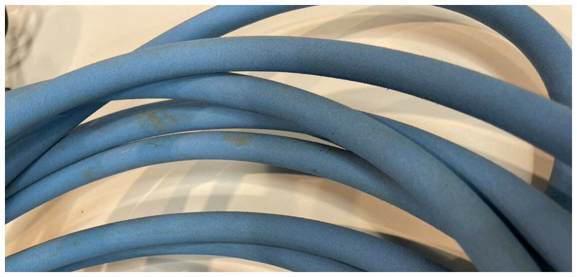 vu du câble du robot de piscine reconditionné mia