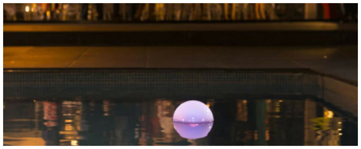 OFI Light analyseur connecté de piscine éclairée