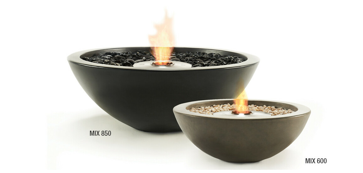 Taille du brasero ecosmart fire série mix