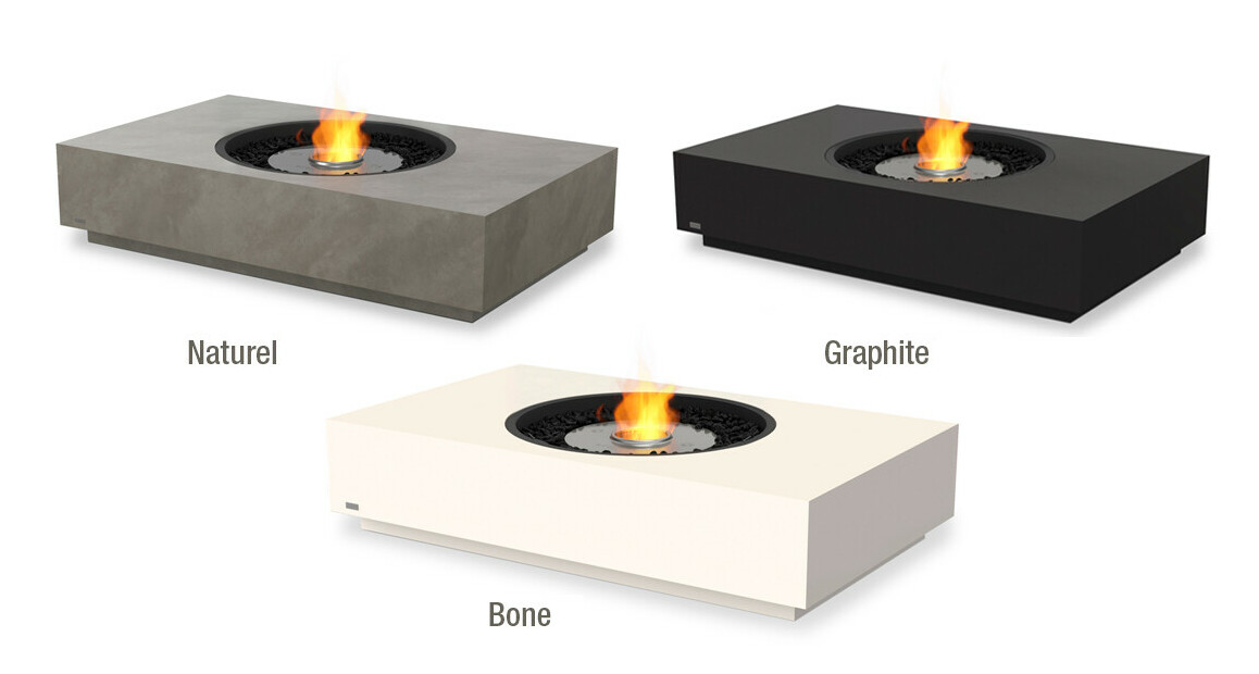 cheminée au bioéthanol ecosmart fire martini 50 en situation intérieure