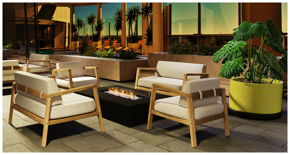 wharf 65 ecosmart fire cheminée à l'éthanol