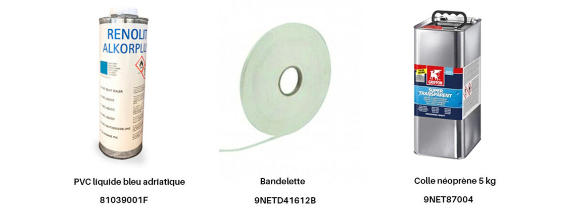 produits complémentaires pour pvc armé poolskin bleu adriatique