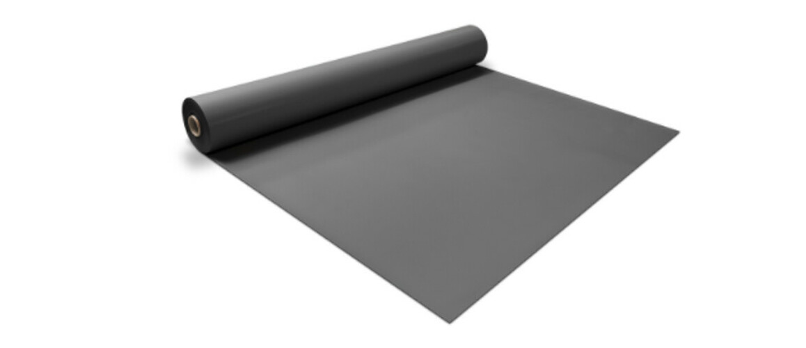 rouleau PVC armé 150 ème gris foncé poolskin astralpool