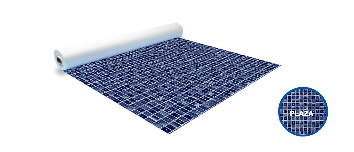 rouleau pvc imprimé mosaique pf4000 plaza