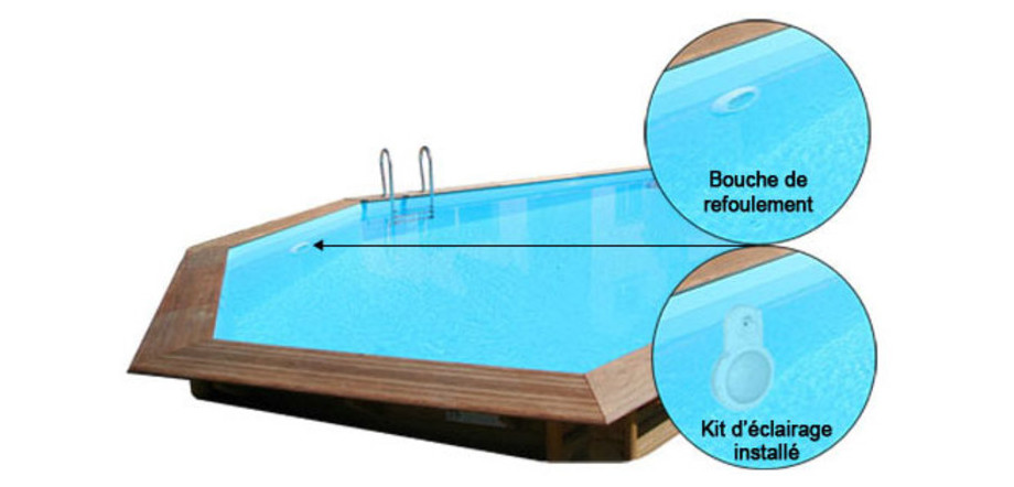 Projecteur LED pour piscines hors-sol