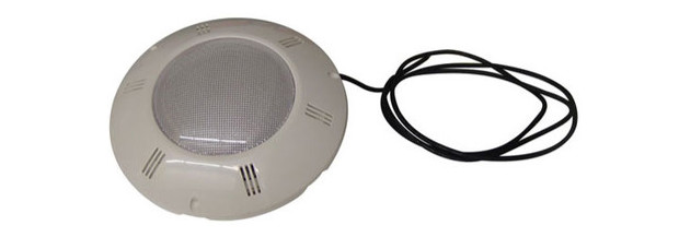 Projecteur à Leds blanches à fixer sur prise balai piscine