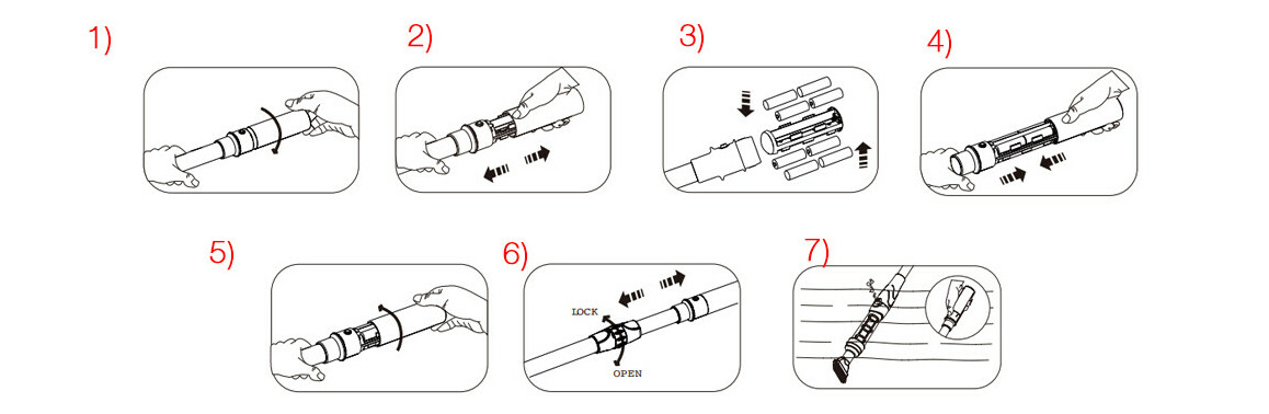 utilisation du nettoyeur de fond de piscine à batterie gre abs3