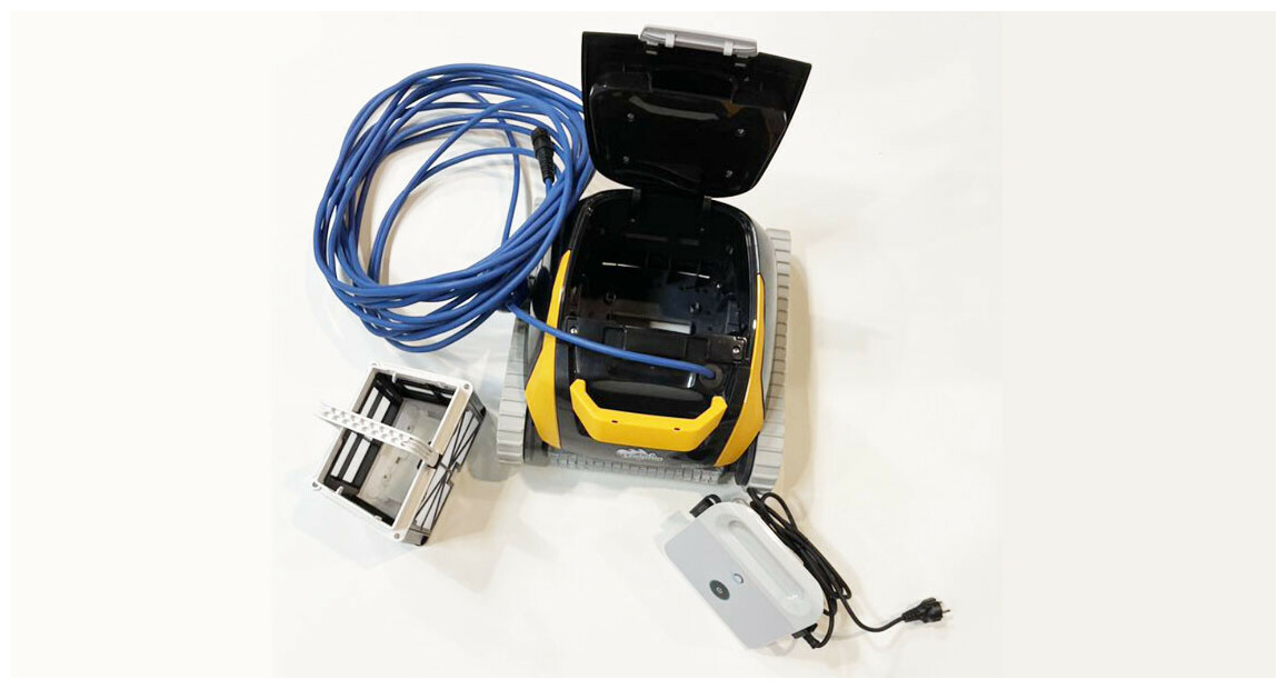 robot piscine reconditionné E20 en situation