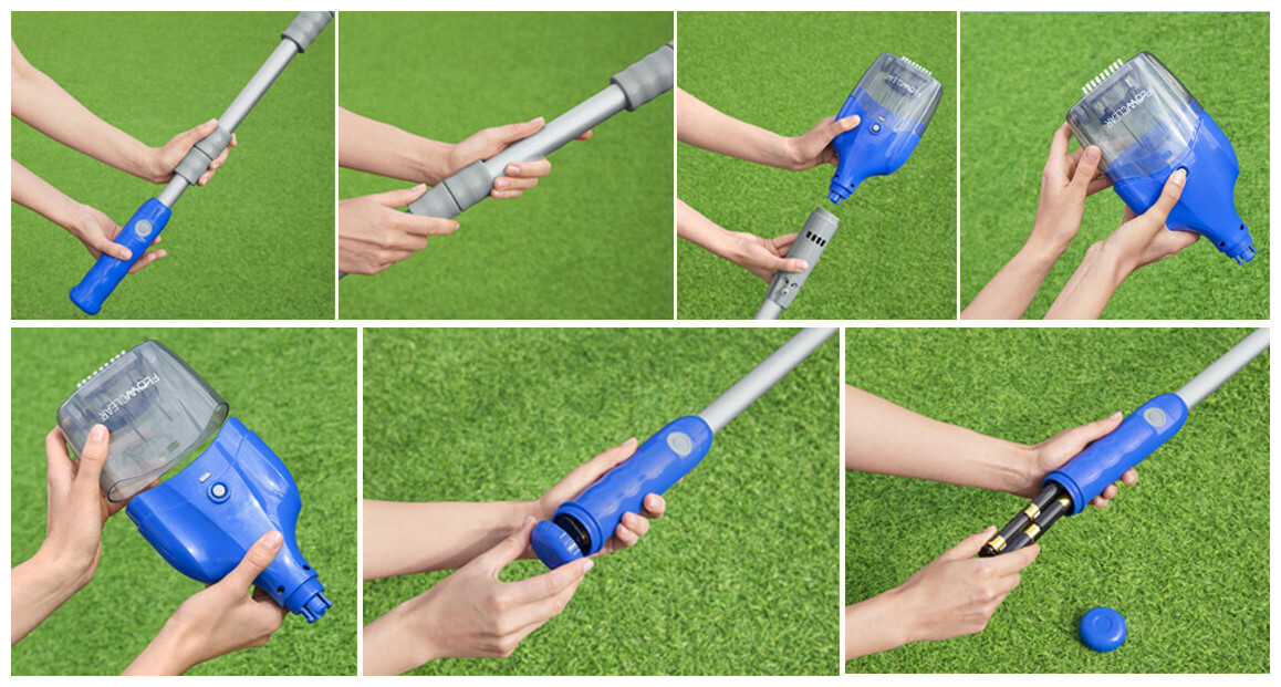 détails de l'aspirateur sans fil aquatech par bestawy