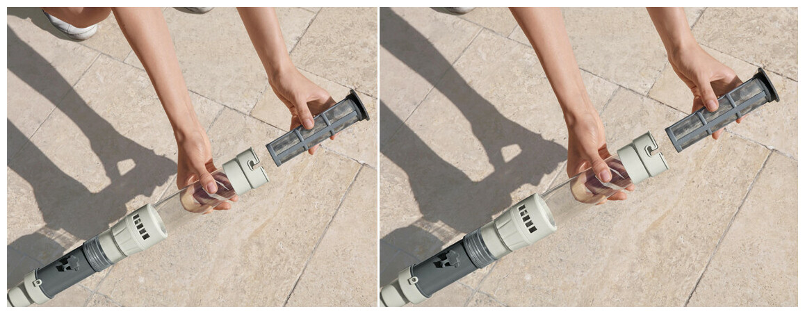 decriptif du balai aspirateur aquascan bestway