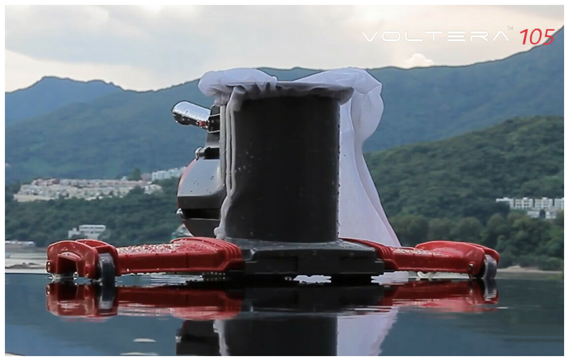 aspirateur rechargeable kokido voltera 105 en situation