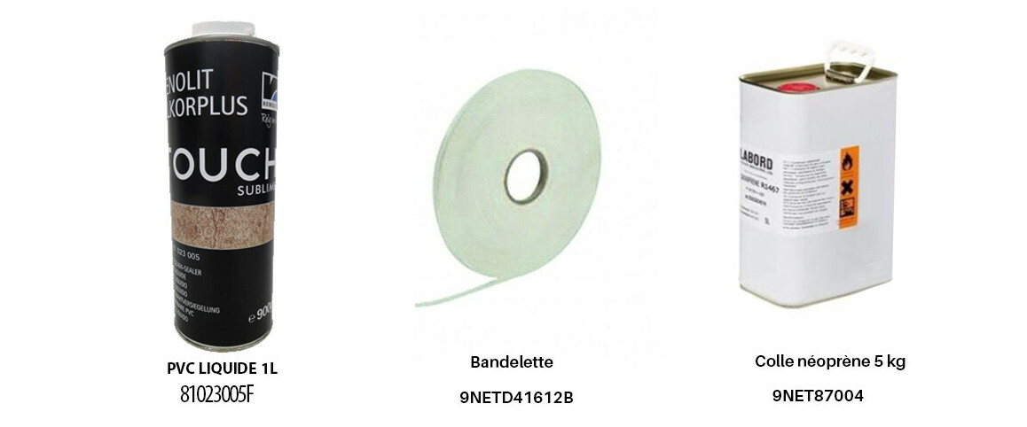 Produit complémentaires pour pvc armé renolit alkorplan Touch 3D sublime