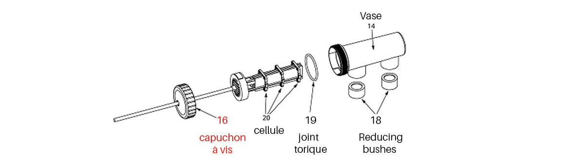 vue éclatée cellule salt+