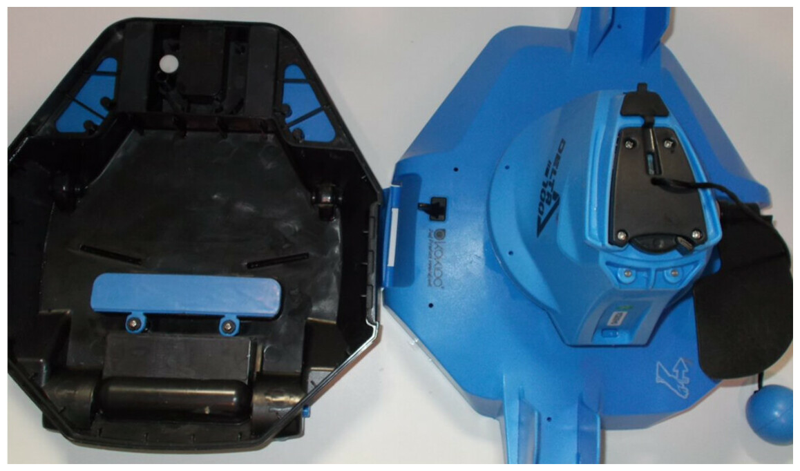 détails du robot de piscine kokido Delta 100 reconditionné