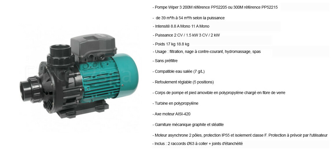 Kit nage à contre courant complet prêt à poser - NCB