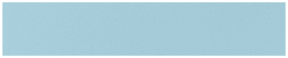 coloris bleu pâle du liner pvc armeflex 