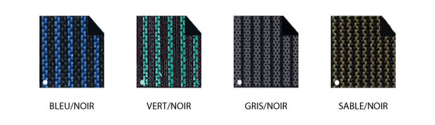 BACHE HIVER FILET AKITA FIL LUXE - nuancier