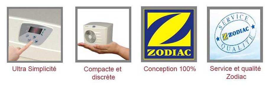 avantages de la pompe à chaleur Power by Zodiac 