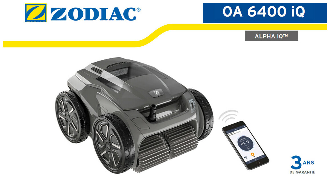 Robot piscine Zodiac OA 6400 IQ Wifi