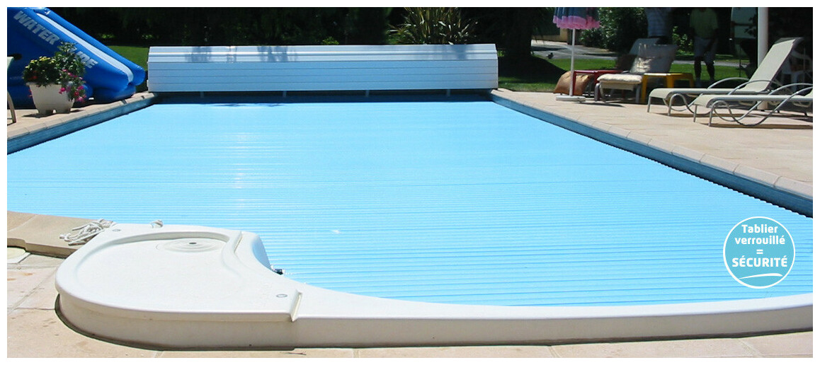 détails du Volet Hors sol automatique avec fin de course Linea Banc by Maytronics