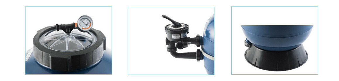 détails du filtre à sable KRIPSOL GLV SIDE