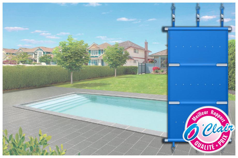Bâche à barre Pool barre Plus rectangulaire pour piscine coque Mon de Pra