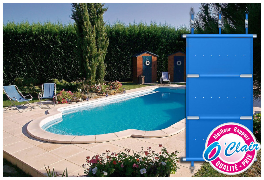 Bâche à barre Pool barre Plus rectangulaire pour piscine coque PID