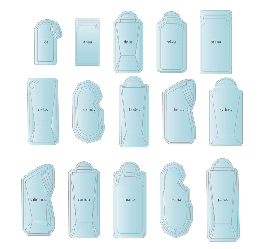 Bâche à barre Pool barre Plus rectangulaire pour piscine coque PID