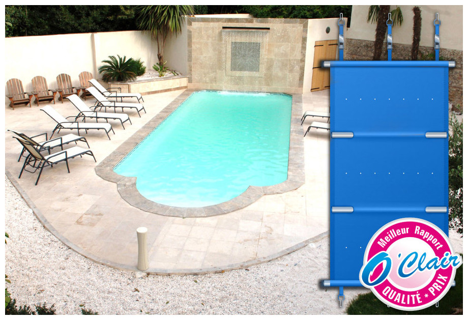 Bâche à barre Pool barre Plus rectangulaire pour piscine coque PPP