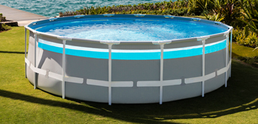 Installation d'une piscine hors sol