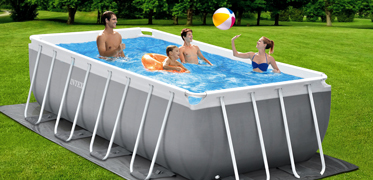 Installation d'une piscine tubulaire