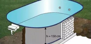 Piscine enterrée en kit et accessoir piscine : construire facilement une piscine creusée personnalisée.