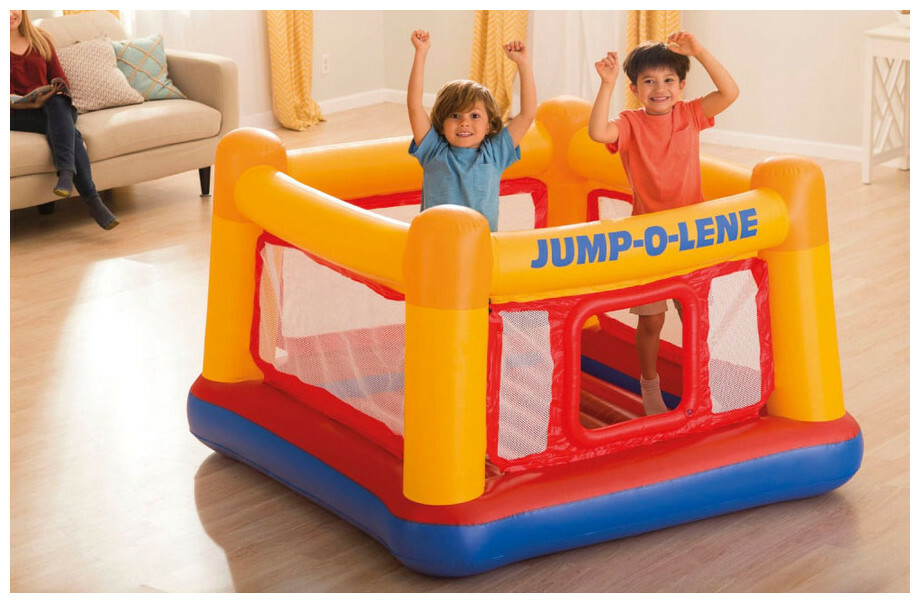 aire de jeu gonflable interieur exterieur jump o lene intex piscine center 1517407399