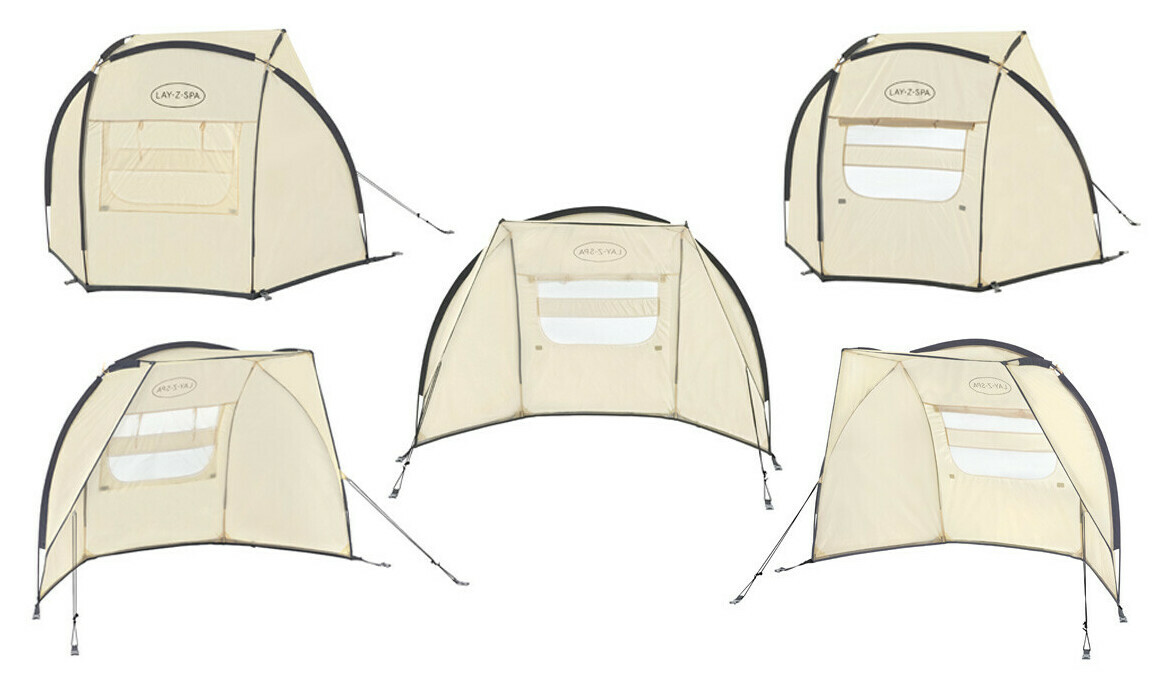 auvent pour spa gonflable lay z spa piscine center 1642775121