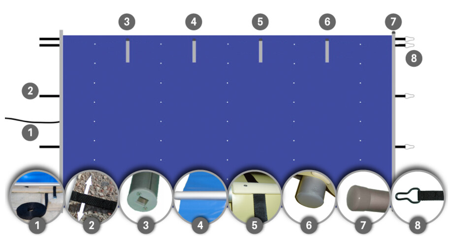 bache a barres pool barres bronze piton douille piscine center 1477496184