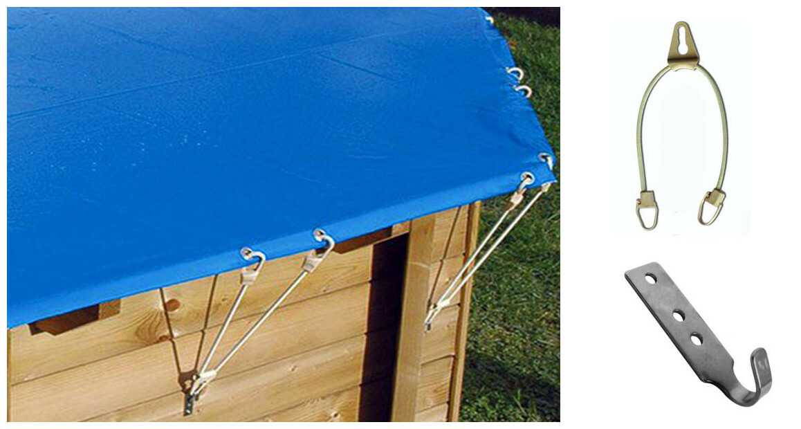 bache hiver secur vert pour piscine bois original hexa 400 x 400 piscine center 1589200957