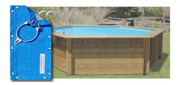 bache hiver secur woodfirst hexa 412 bleu piscine center 1435762881