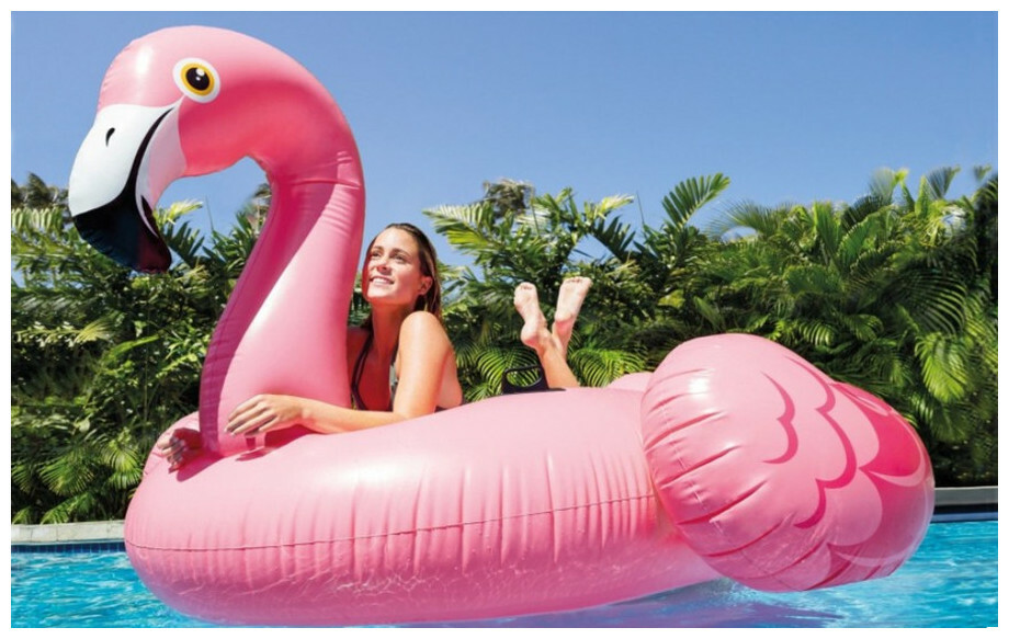bouee gonflable flamant rose intex grand modele piscine center 1517916067