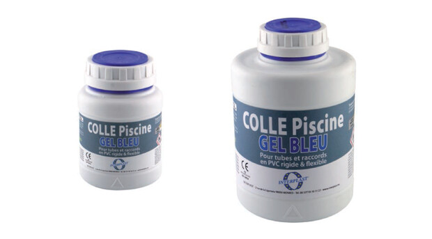 colle pvc gel bleu interfix pour pvc souple 250 ml piscine center 1430917296