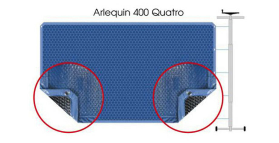 couverture a bulles arlequin 400 quatro le m piscine center 1460023093