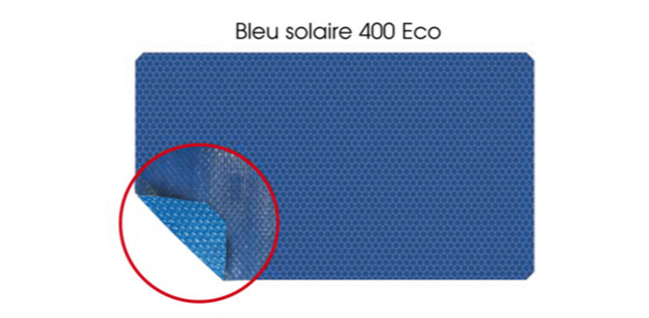 couverture a bulles bleu solaire 400 eco le m piscine center 1460126135