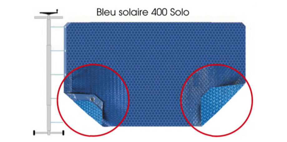 couverture a bulles bleu solaire 400 solo le m piscine center 1460108655