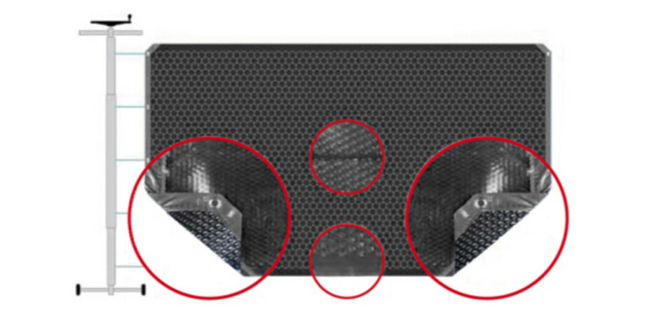 couverture a bulles noir 400 duo le m piscine center 1460040892