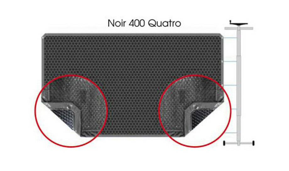 couverture a bulles noir 400 quatro le m piscine center 1460022698