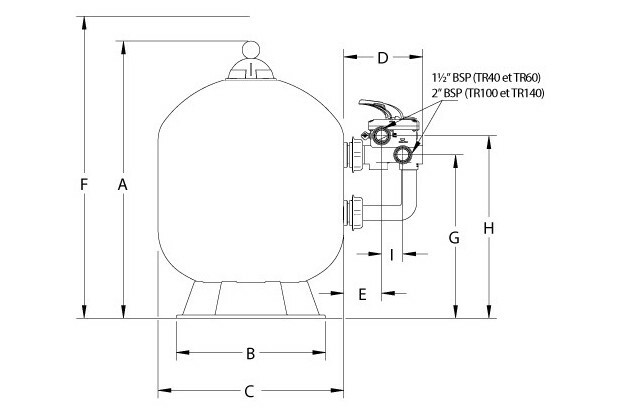 filtre a sable triton tr 40 6 a 10 m h piscine center 1404223341