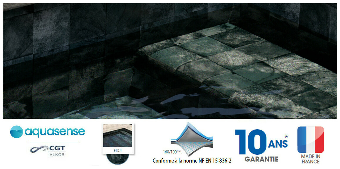 liner arme fidji aquasense 1 x 33 m soit 33 m piscine center 1622625529